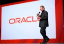 Oracle CTO Larry Ellison onstage at Oracle Open world