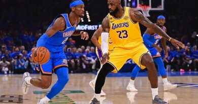 Lakers’ LeBron James, Austin Reaves Not Enough Vs OKC Without Luka
