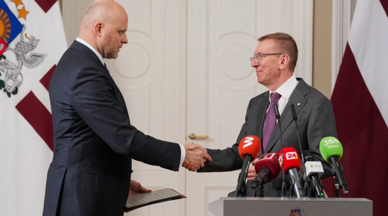 Latvia’s president proposes opposition lawmaker as next prime minister