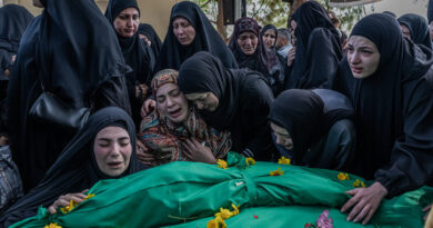 Lebanese Mourn Eight Members of One Family Killed in Israeli Strike