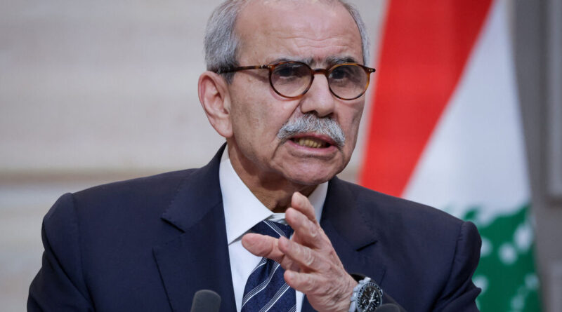 Lebanese PM says premature to talk of any high-level meeting with Israel