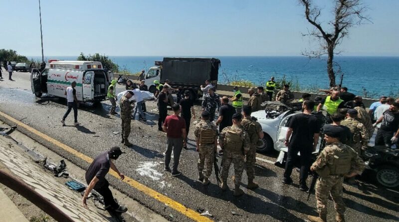 Lebanon says Israel kills 8 in south, strikes reported outside Beirut