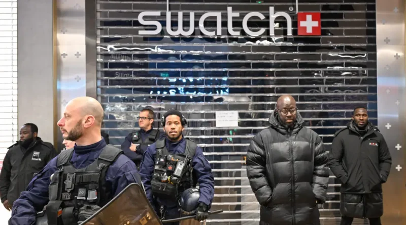 Mayhem breaks out at Swatch stores as fans rush to nab its Audemars Piguet pocket watch collab