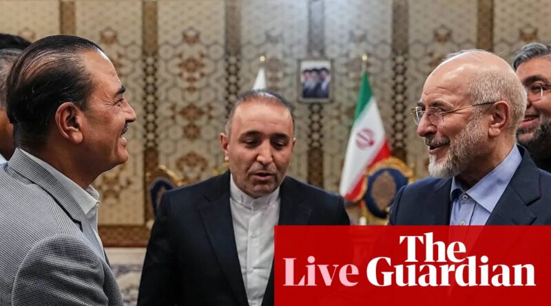 Middle East crisis live: Pakistan hopes to host US-Iran peace talks ‘very soon’, says PM, after Trump claims Tehran deal ‘largely negotiated’
