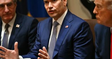 Marco Rubio tells the cabinet meeting about how US-Iran talks are going.