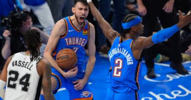NBA: MVP Gilgeous-Alexander stars as Thunder level series with Spurs