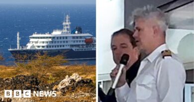 Passengers told virus-hit cruise ship 'not infectious' after first death