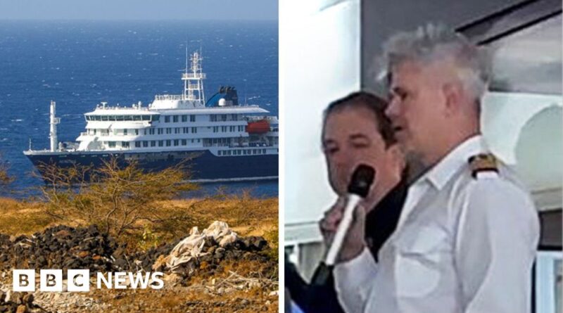 Passengers told virus-hit cruise ship 'not infectious' after first death