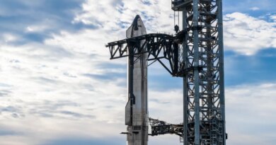 SpaceX starship fully stacked