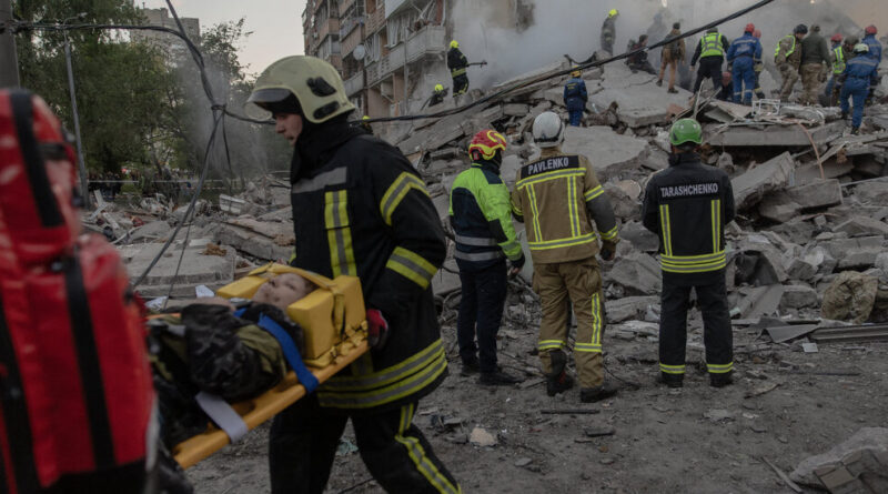 Russia Pummels Kyiv After Putin Hints That War Could End Soon