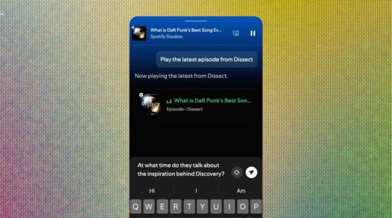 Spotify adds AI-powered Q&A and briefing generation features to podcasts | TechCrunch