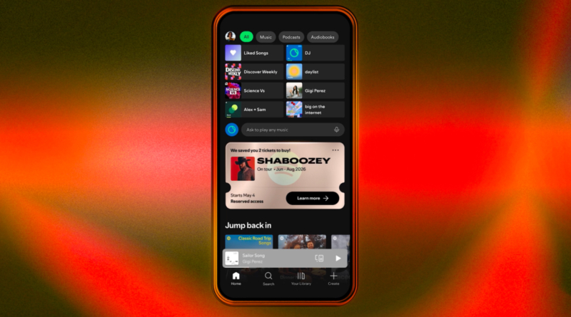 Spotify will reserve tickets for top fans of an artists in a bid to drum up engagement | TechCrunch