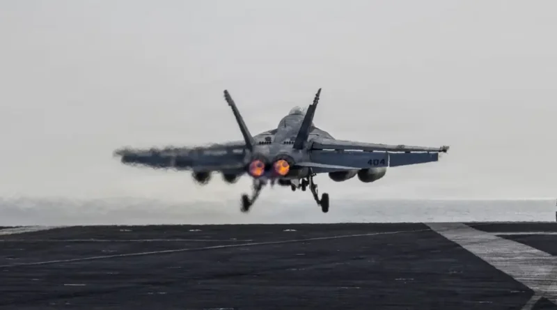 The US Navy shot out the rudder of an Iran blockade runner with a Super Hornet's 20 mm cannon