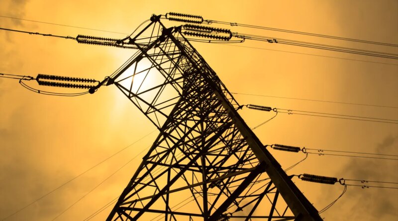 High Voltage Power Transmission Line Tower