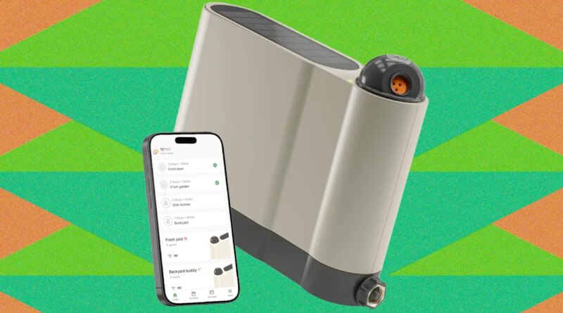 This Solar-Powered Smart Sprinkler Keeps My Lawn Watered Without Any Power Cables