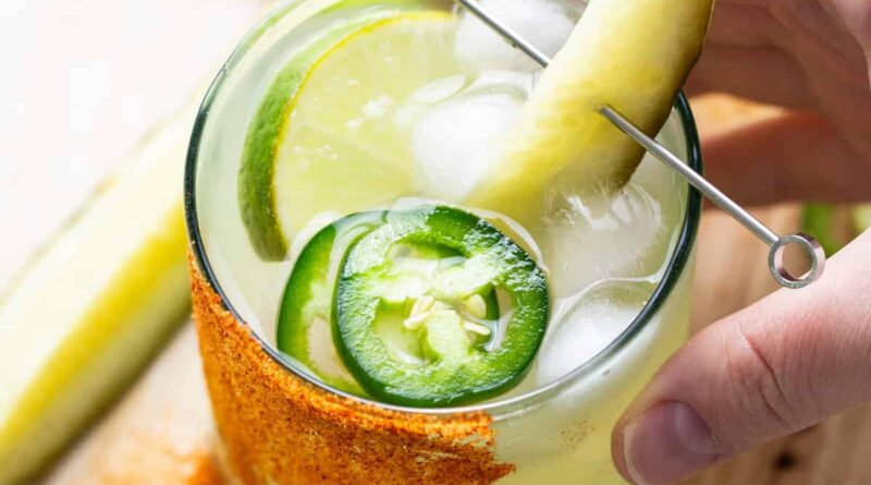 This Spicy Pickle Margarita Is the Cocktail of the Summer