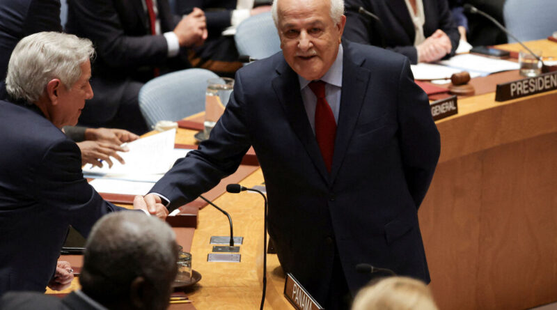 Trump administration pressures Palestinian UN envoy to drop General Assembly vice presidency bid