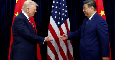 Trump heads to China, says no need for Xi's help on Iran war