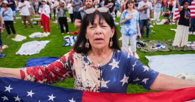 Trump holds prayer rally to ‘rededicate’ US as ‘one nation under God’