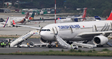 Turkish Airlines plane evacuated due to tyre fire after landing in Kathmandu
