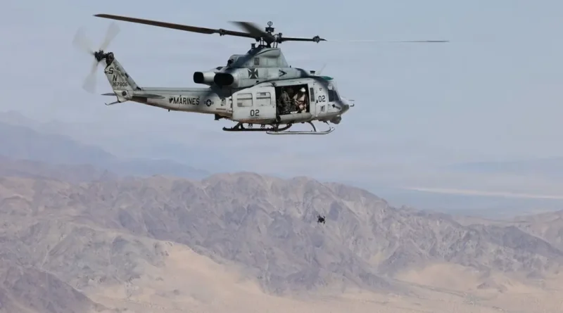 US Marines are exploring using helicopters as 'airborne motherships' and flying command posts for FPV drones