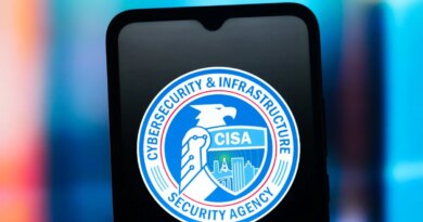 CISA logo on a smartphone