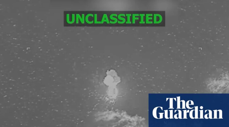 US military strike on vessel in eastern Pacific kills two people, leaving one survivor