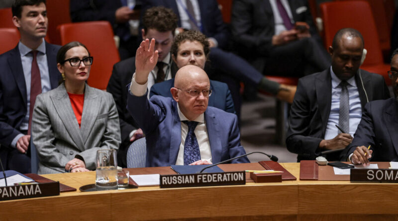 US-proposed Iran resolution at UN faces likely vetoes from China, Russia