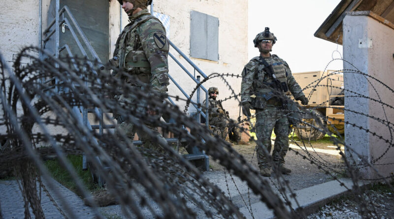 US troop drawback underlines European defence responsibility, German minister says