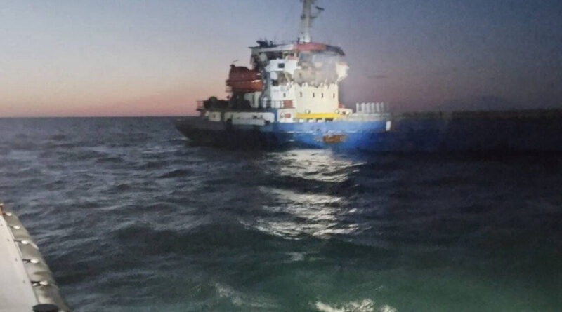Ukraine says Russian drones attacked three foreign-flagged vessels