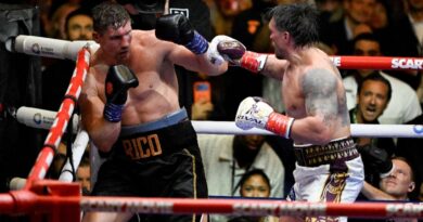 Usyk rocked before stopping Verhoeven to retain heavyweight belts