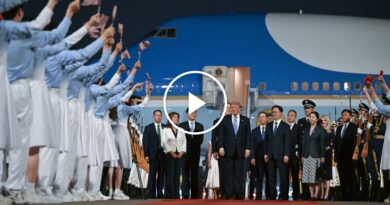 Video: President Trump Arrives in China for Summit with Xi Jinping