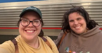 We took a 53-hour Amtrak train from Chicago to California. It was a great way to see the country, but I'd never do it again.