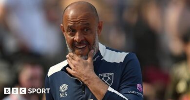 West Ham manager Nuno Espirito Santo