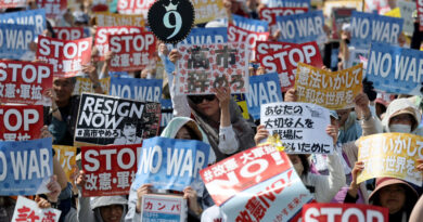 Why Antiwar Protesters Are Rallying in Japan
