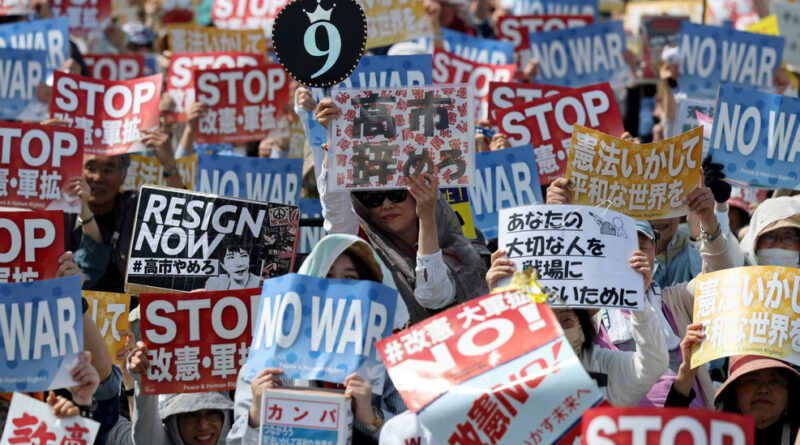 Why Antiwar Protesters Are Rallying in Japan