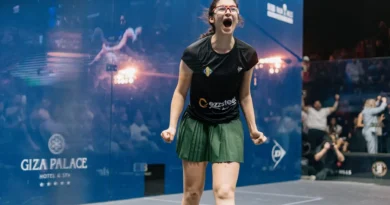 ‘Speechless’: Egyptian teen Orfi is squash’s youngest female world champion