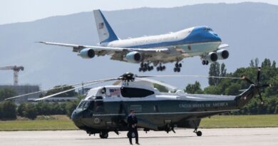'Last ride': US says goodbye to Air Force One as Qatari jet awaits