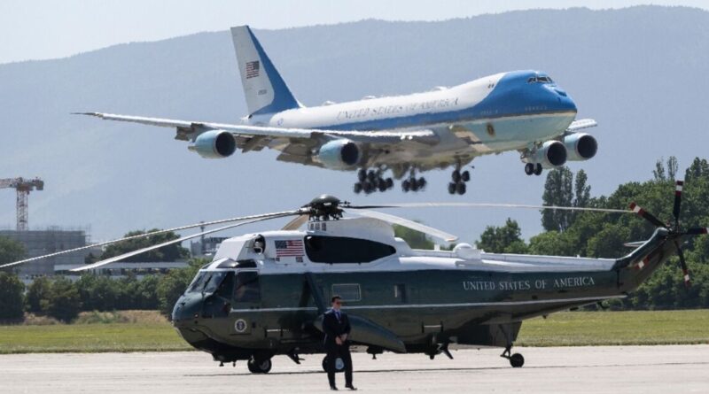 'Last ride': US says goodbye to Air Force One as Qatari jet awaits