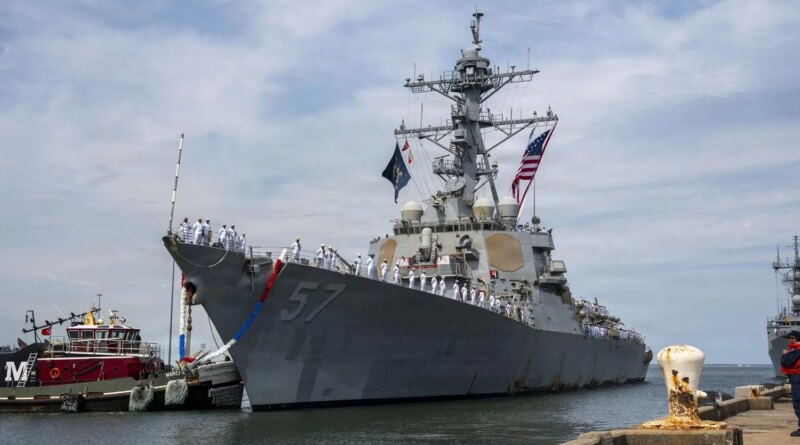 A U.S. Navy Destroyer Just Completed 11-Month-Long Epic Deployment