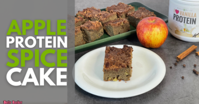 Apple Protein Spice Cake (low sugar)