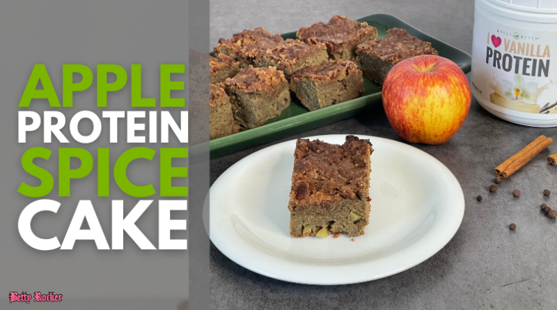 Apple Protein Spice Cake (low sugar)