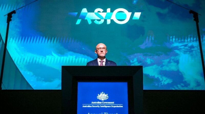 Australia spy chief warns of Iran terror threat