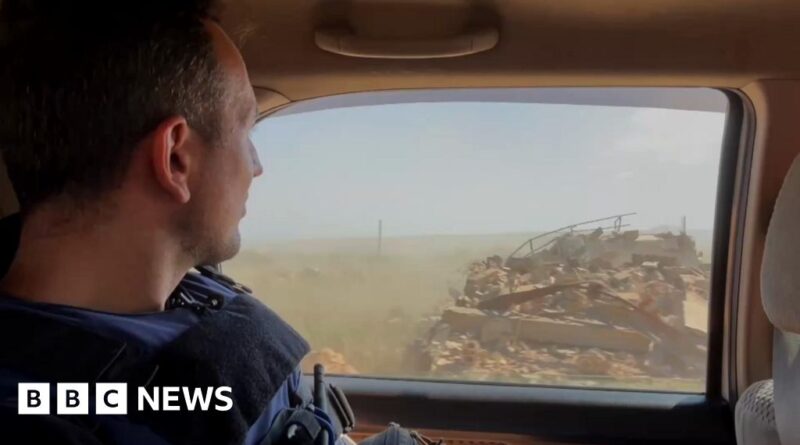 BBC sees destroyed villages in Israeli-occupied southern Lebanon