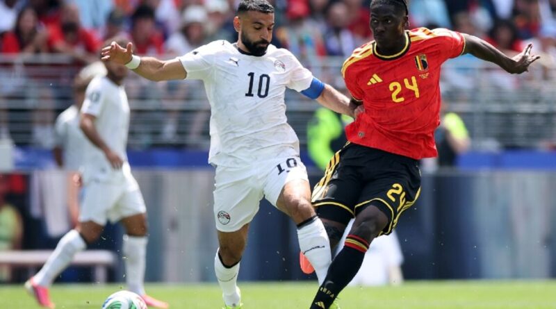 Belgium and Egypt draw 1-1 in World Cup group game
