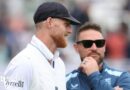 England Test captain Ben Stokes (left) and head coach Brendon McCullum (right)