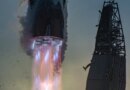Blue Origin's New Glenn 3 during liftoff in April 2026