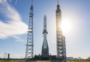 Blue Origin's New Glenn rocket on the launch pad