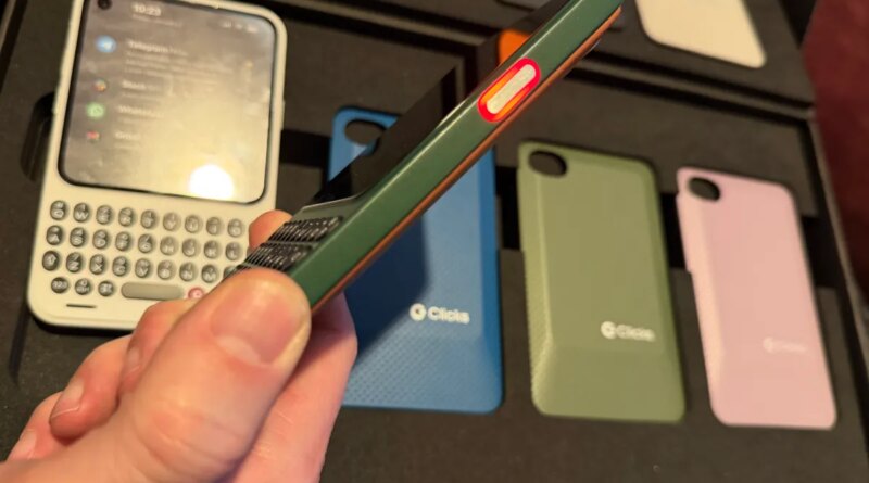 display of Clicks smartphones