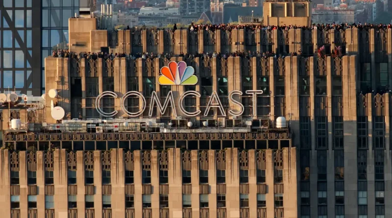 Comcast stock surges after it says it's spinning off its media businesses